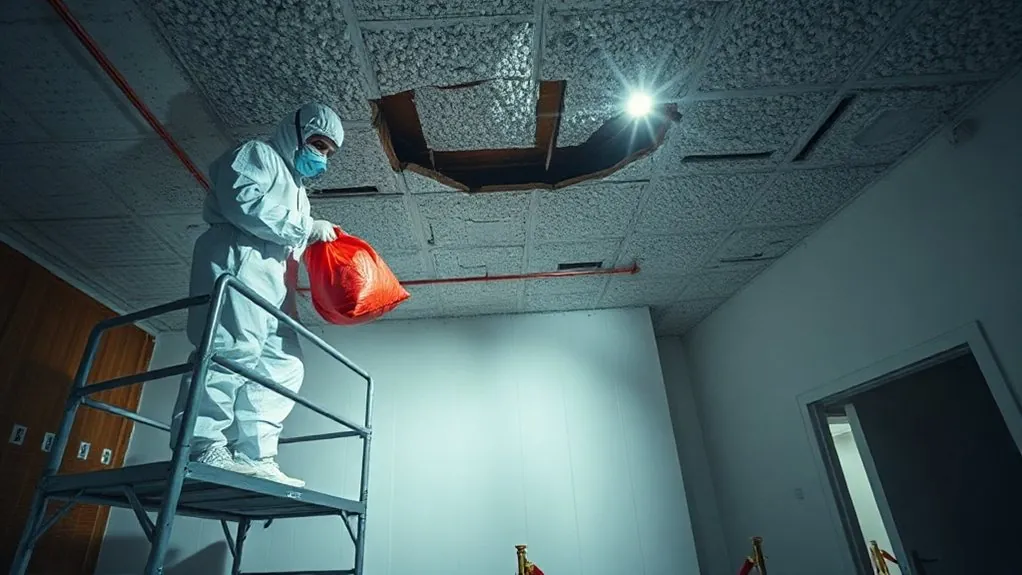 Asbestos Ceiling Removal in Brent Cross — HSE-licensed specialists