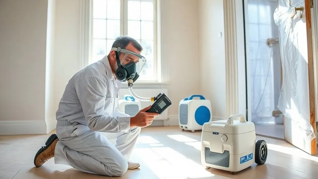 4-Stage Clearance Testing in Brent Cross — HSE-licensed specialists