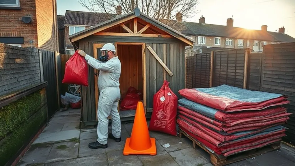 Garage & Shed Roof Removal in Brent Cross — HSE-licensed specialists