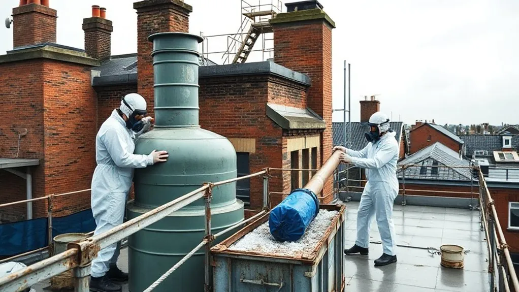 Water Tank & Flue Removal in Brent Cross — HSE-licensed specialists
